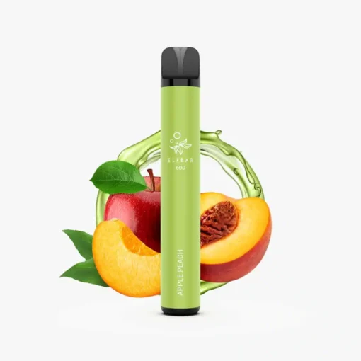 Vape ELFBAR 600 Apple Peach 0% Nicotina en Venta