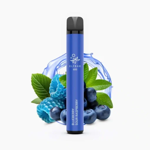 ELFBAR 600 Blueberry Sour Raspberry 0% Nicotina