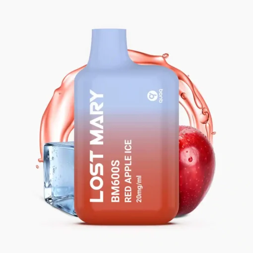 Vape desechable Lost Mary BM600s Red Apple Ice
