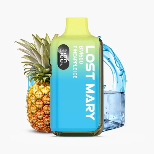 Vape desechable Lost Mary BM6000 Pineapple Ice – 6000 caladas